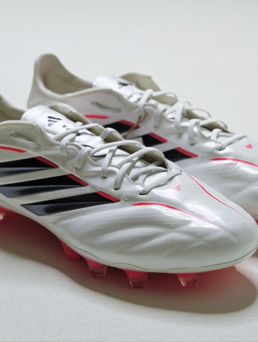 Adidas Copa Pure IV Elite FG Zero Metallic Core Black Lucid Red JQ0396 Men Sz 10